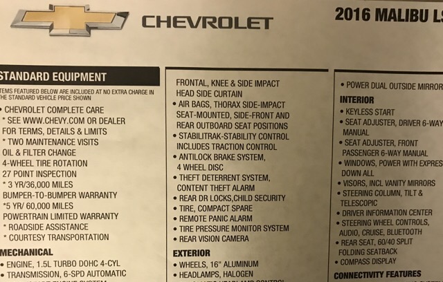 2016 Chevrolet Malibu - photo 6