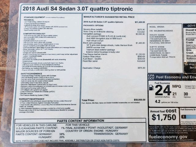 2018 Audi S4 - photo 11