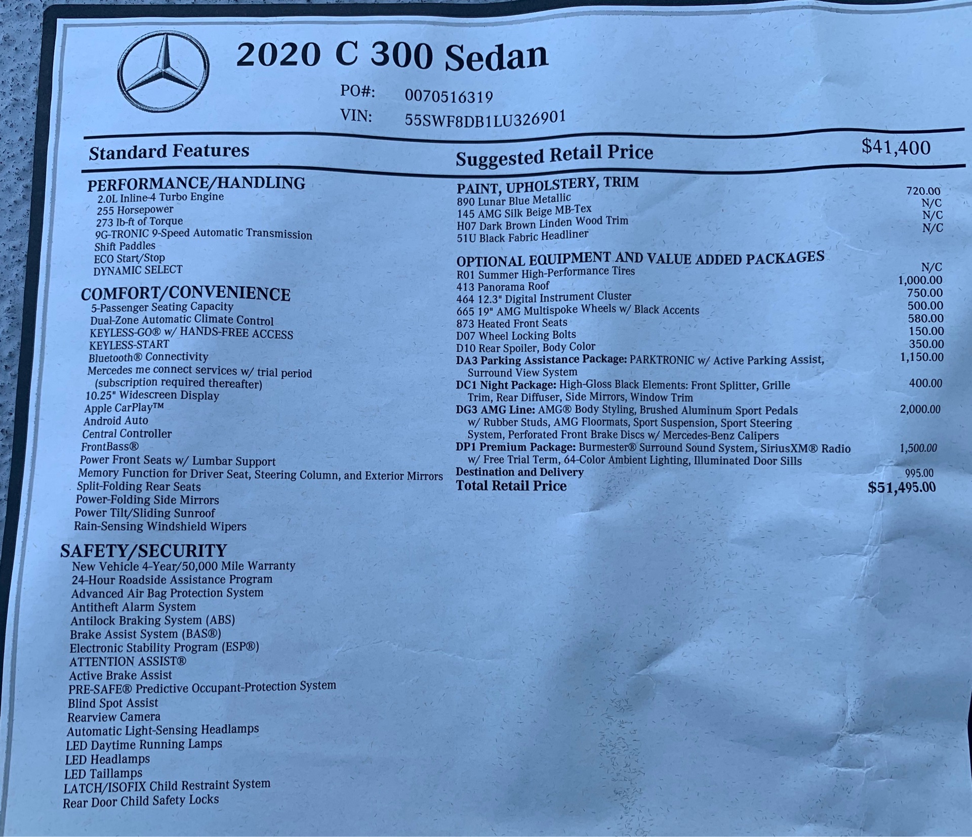 2020 Mercedes-Benz C-Class - photo 3