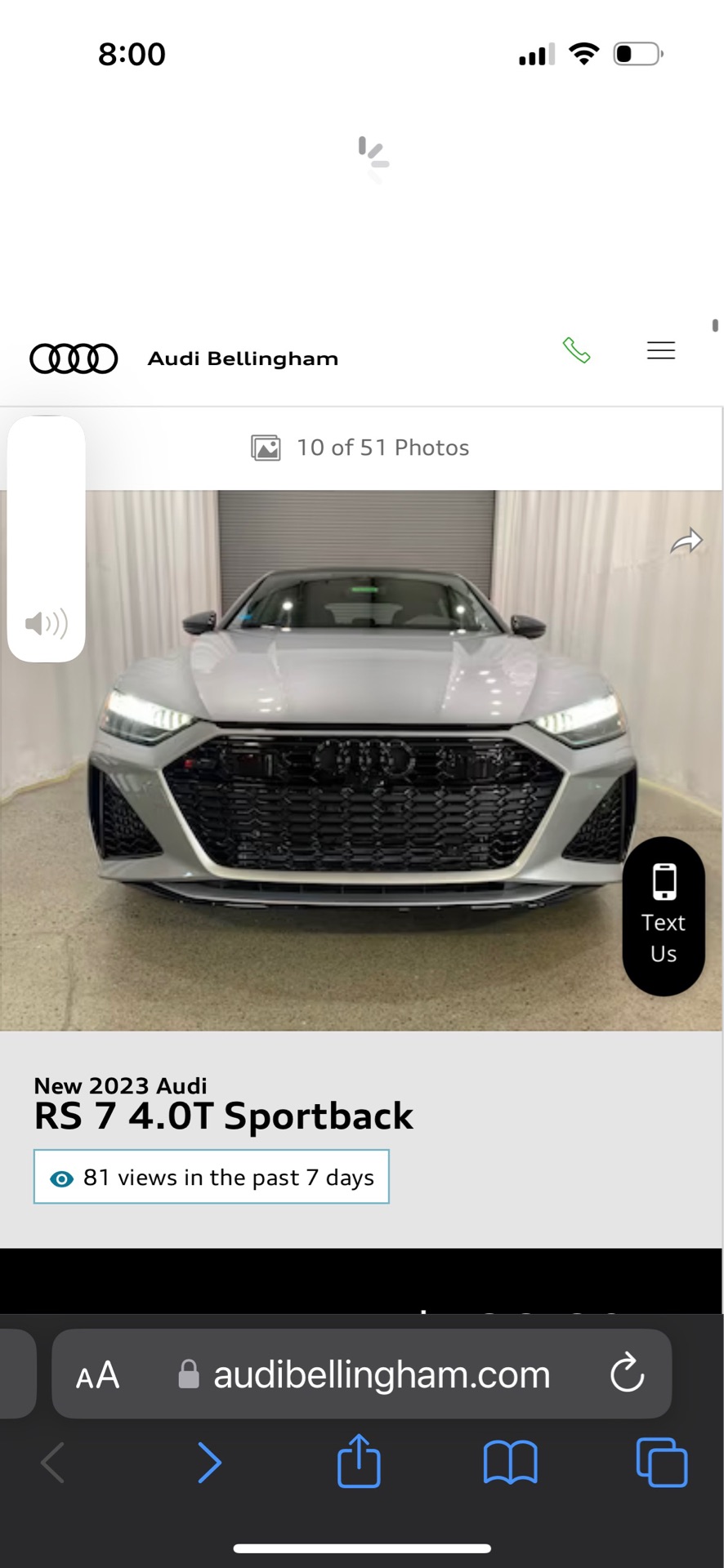 2023 Audi RS 7 - photo 0